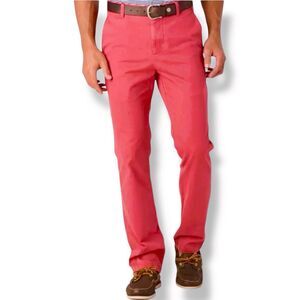 johnnie-O Red Chinos